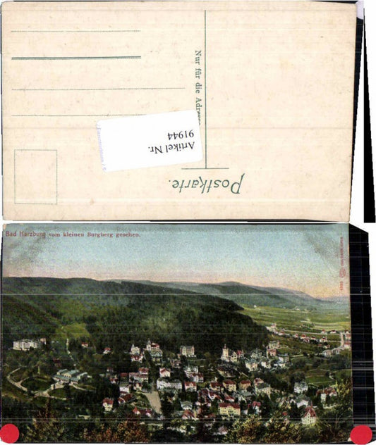 91944,Bad Harzburg vom kleinen Burgberg aus