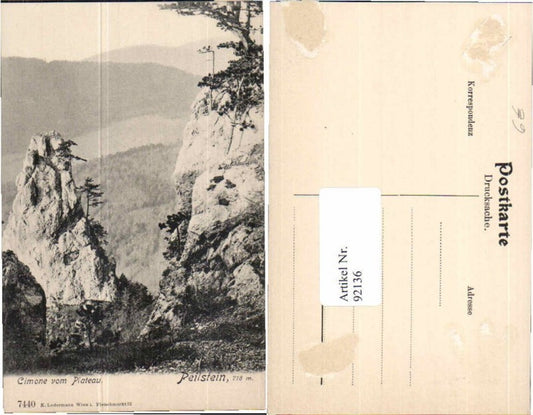 92136,Peilstein b. Weissenbach a.d. Triesting 1902