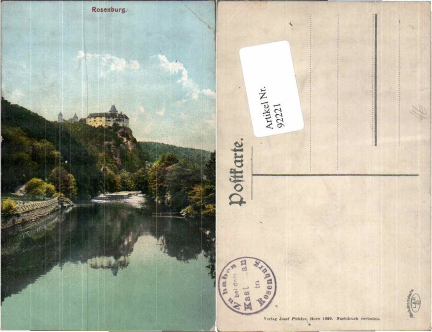 92221,Rosenburg am Kamp 1909