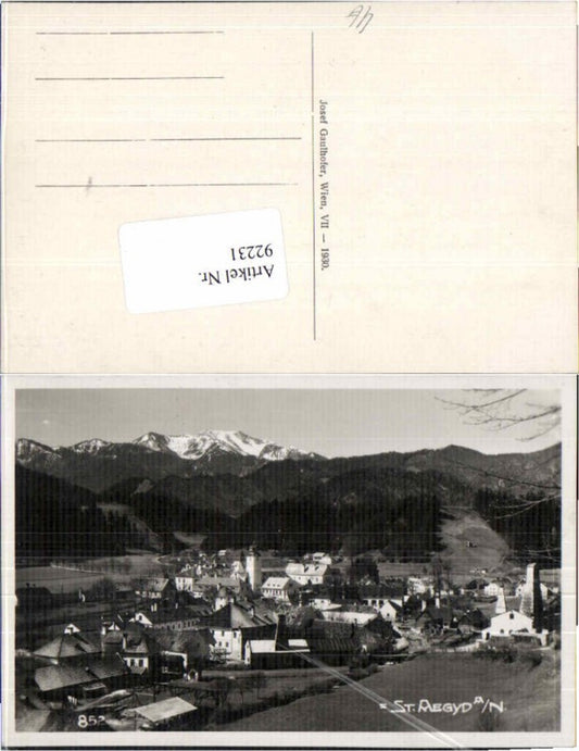 92231,St Aegyd am Neuwalde