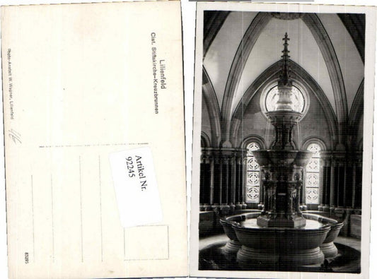 92245,Lilienfeld Stiftskirche Kreuzbrunnen