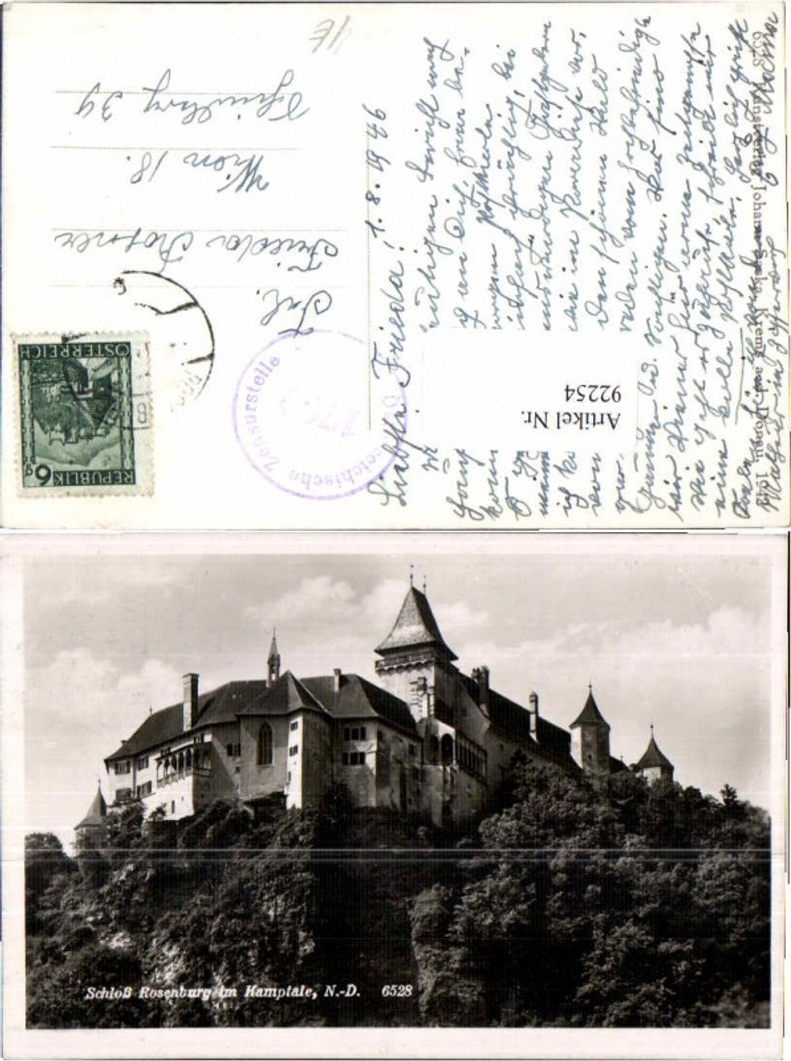 92254,Rosenburg am Kamp Kamptale