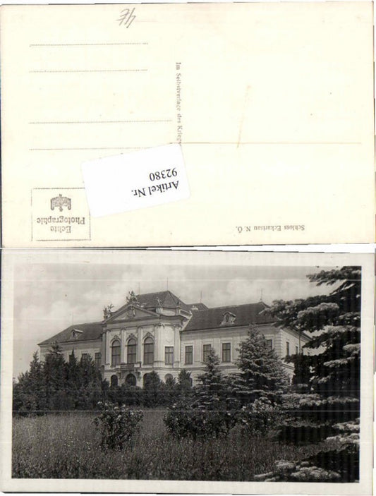 92380,Eckartsau Schloss 1935