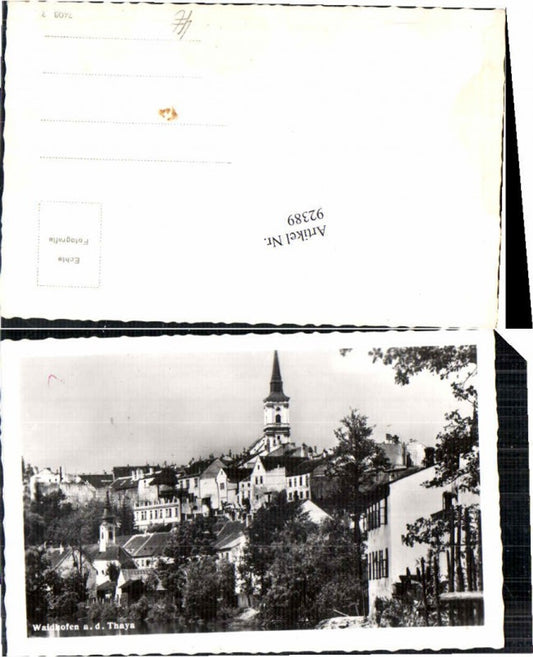 92389,Waidhofen a.d. Thaya Partie im Ort