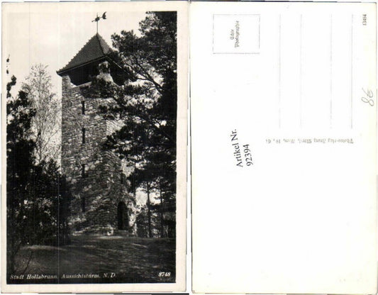 92394,Hollabrunn Aussichtsturm Warte