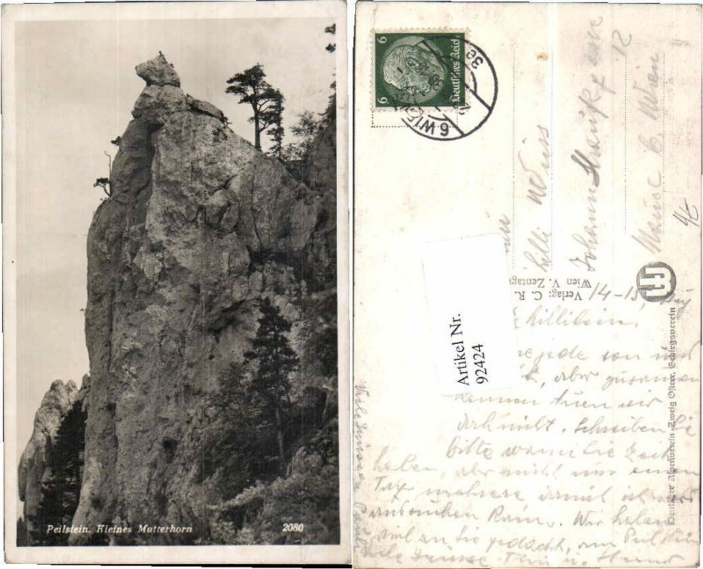 92424,Peilstein Kleines Matterhorn Weissenbach Altenmarkt Triesting