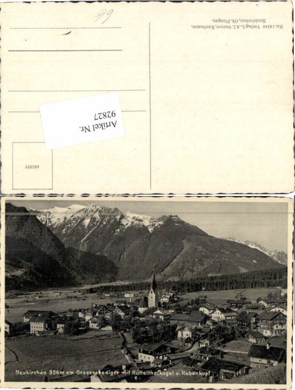 92827,Neukirchen am Grossvenediger Ortsansicht