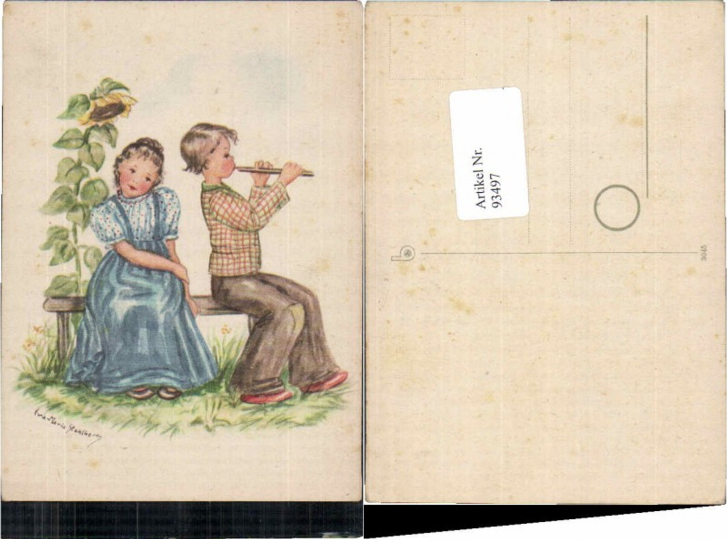 93497,Eva Maria Stahlberg Kinder musizieren Flöte