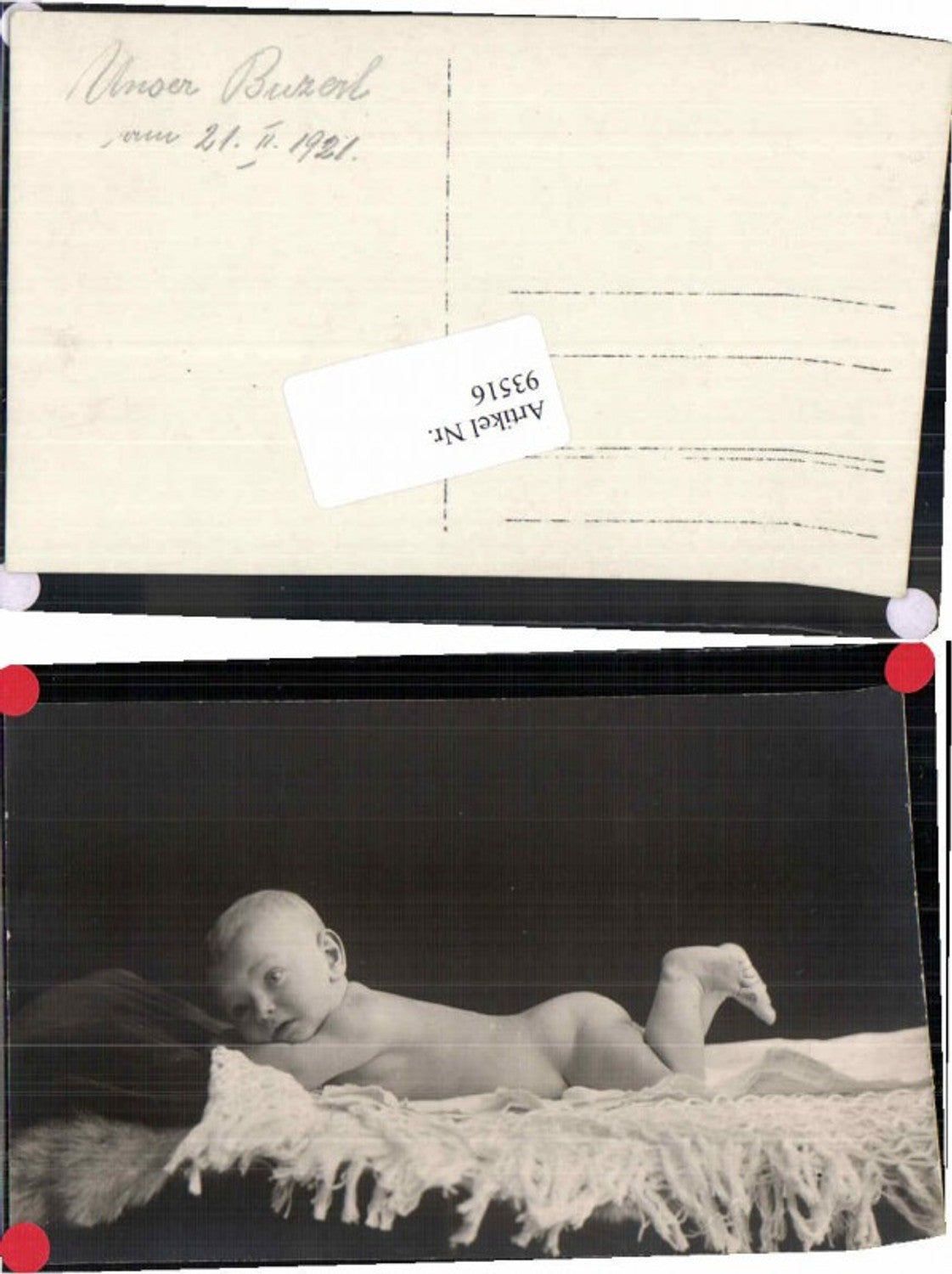 93516,Tolles Baby Foto auf Decke Fotograf Atelier