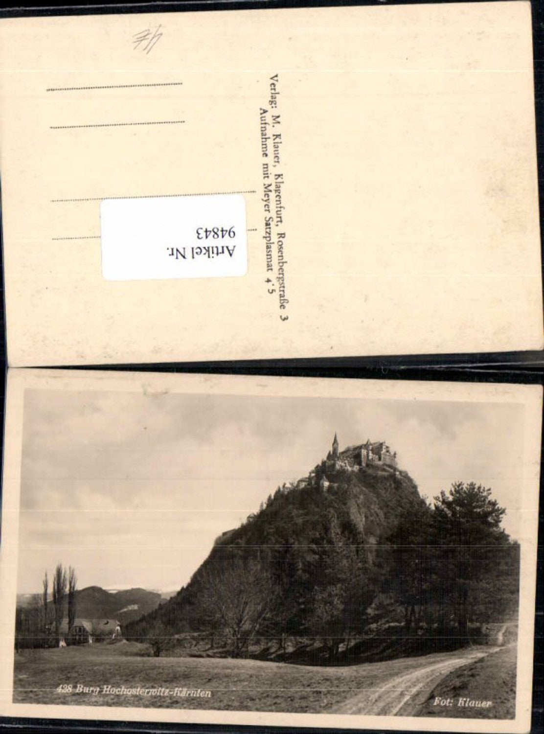 94843, Hochosterwitz Castle near St Veit ad Glan