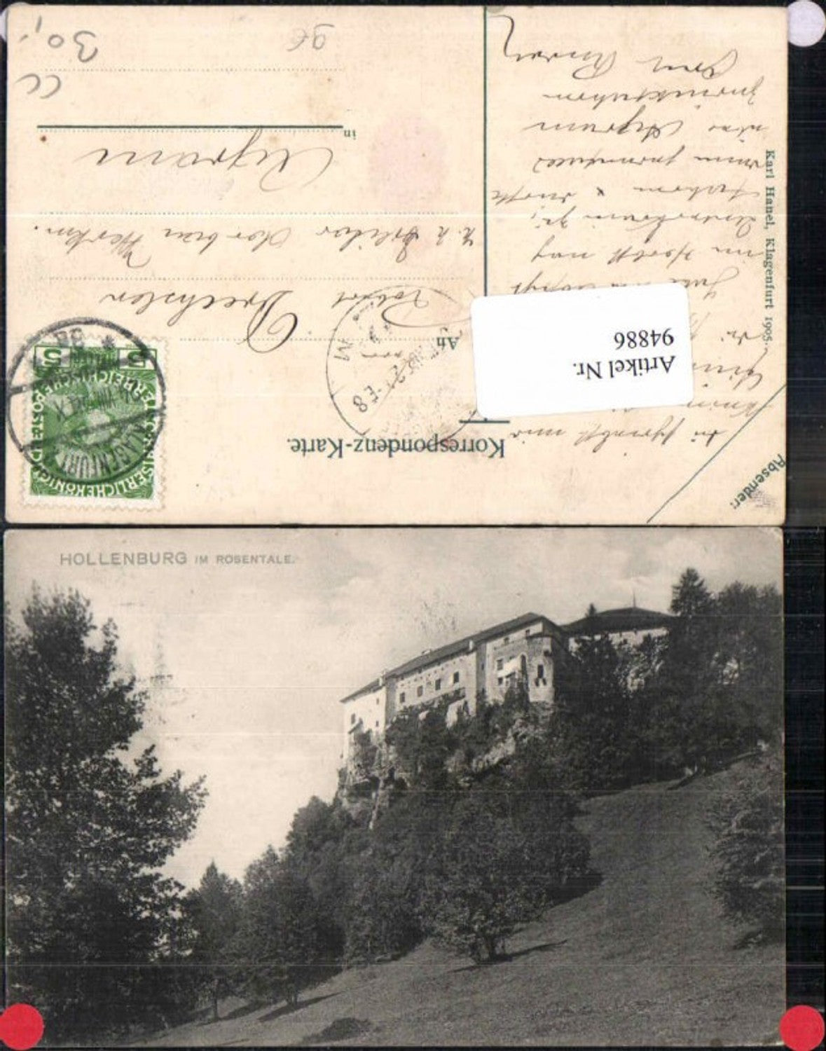 94886,Hollenburg im Rosental 1908