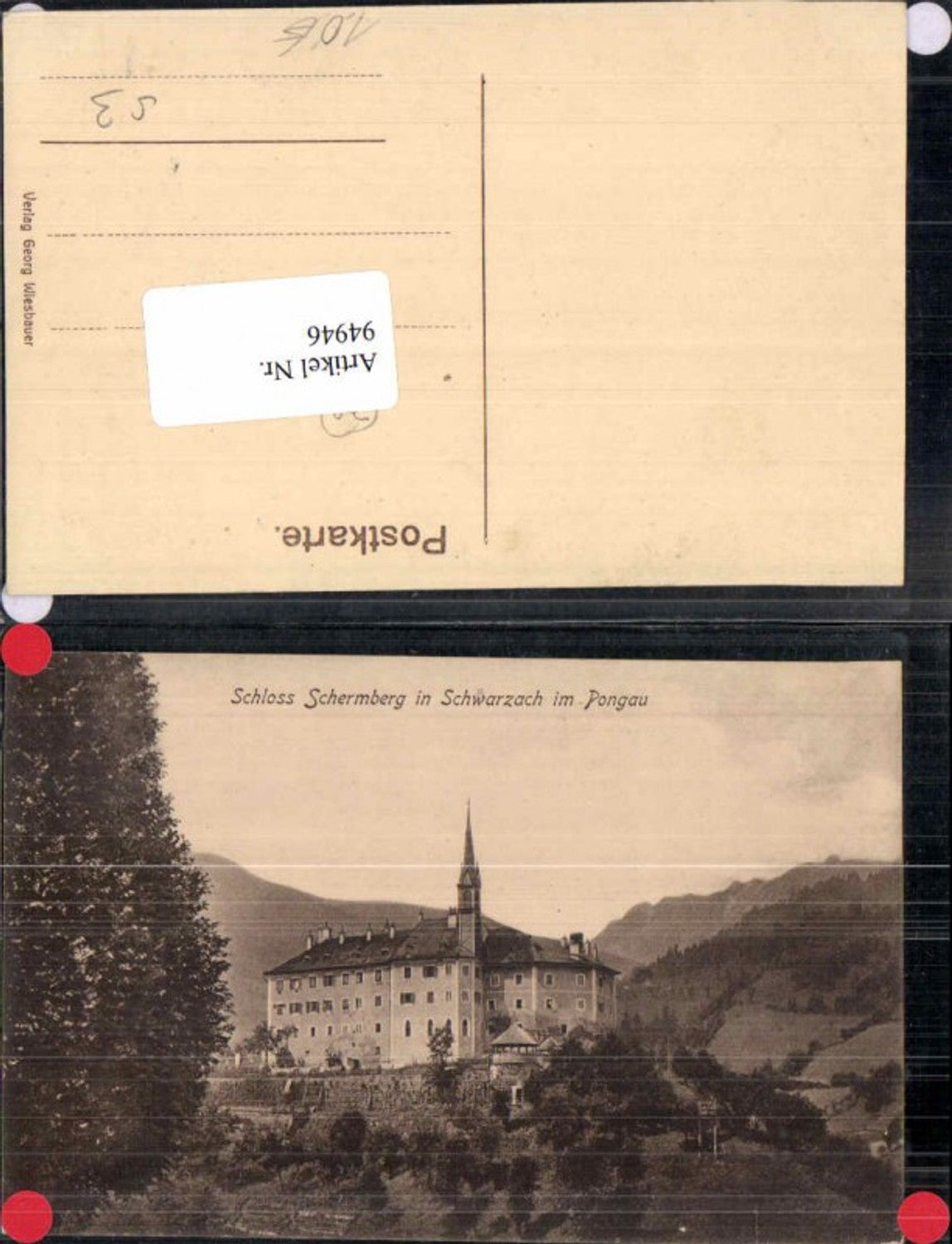 94946,Schloss Schermberg in Schwarzach im Pongau