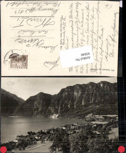 95040,Unterach am Attersee Totale 1930