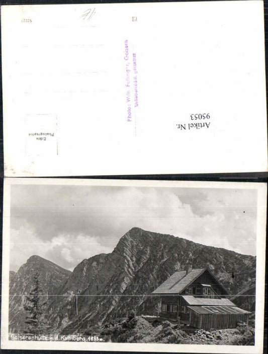 95053,Goisererhütte Kalmberg Goisern Salzkammergut