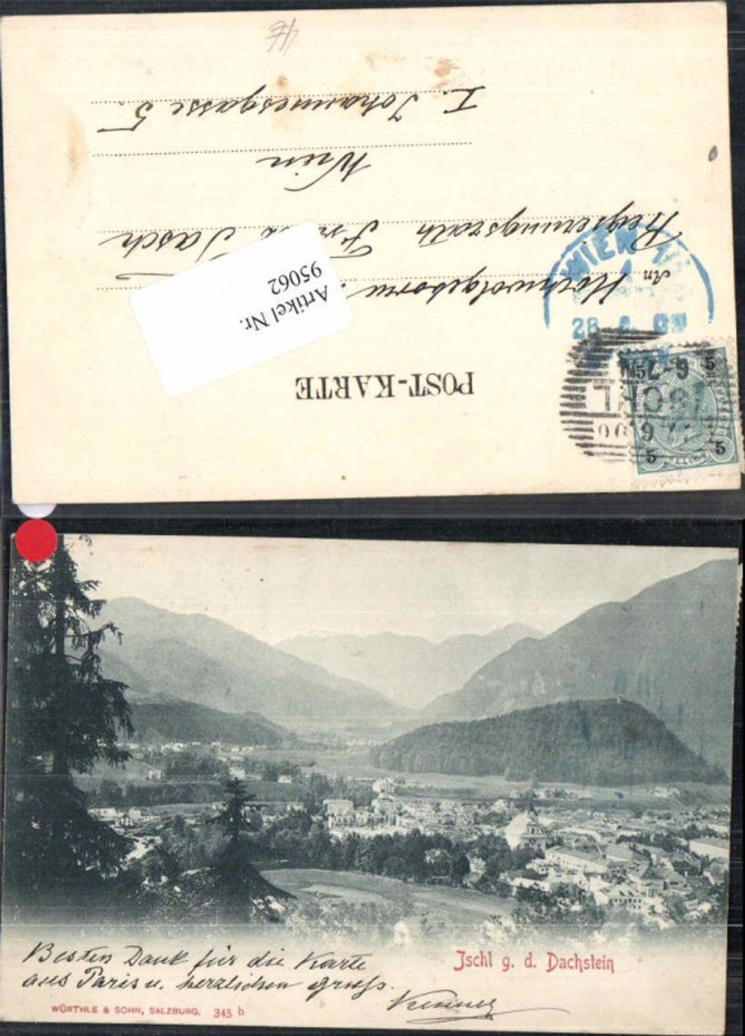 95062,Ischl g. Dachstein 1900