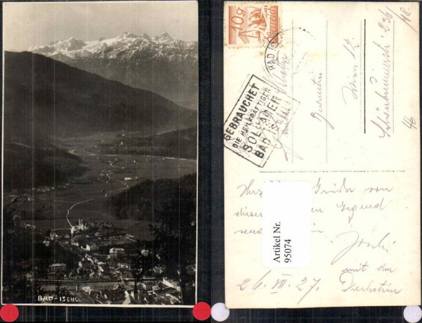 95074,Bad Ischl Totale 1927