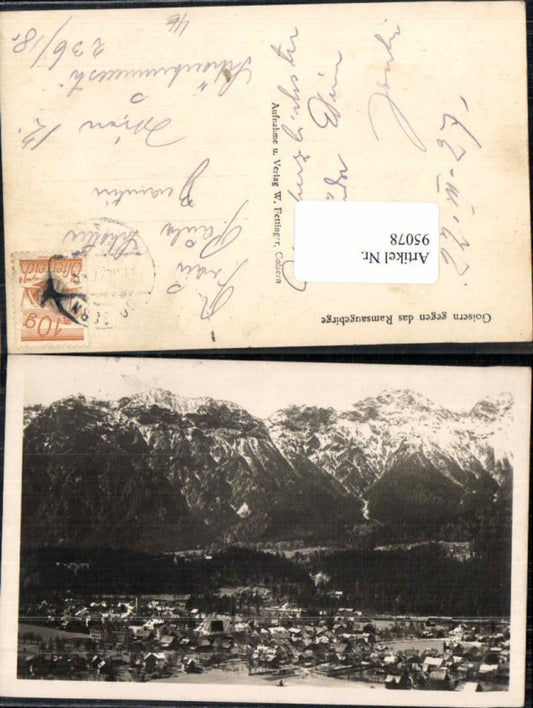 95078,Goisern geg. Ramsaugebirge 1927