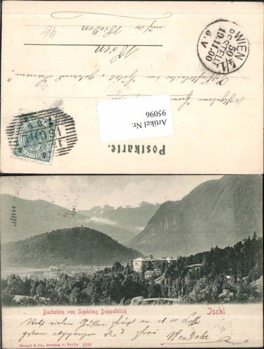 95096,Ischl m. Dachstein v. Sophiens Doppelblick Stengel Co
