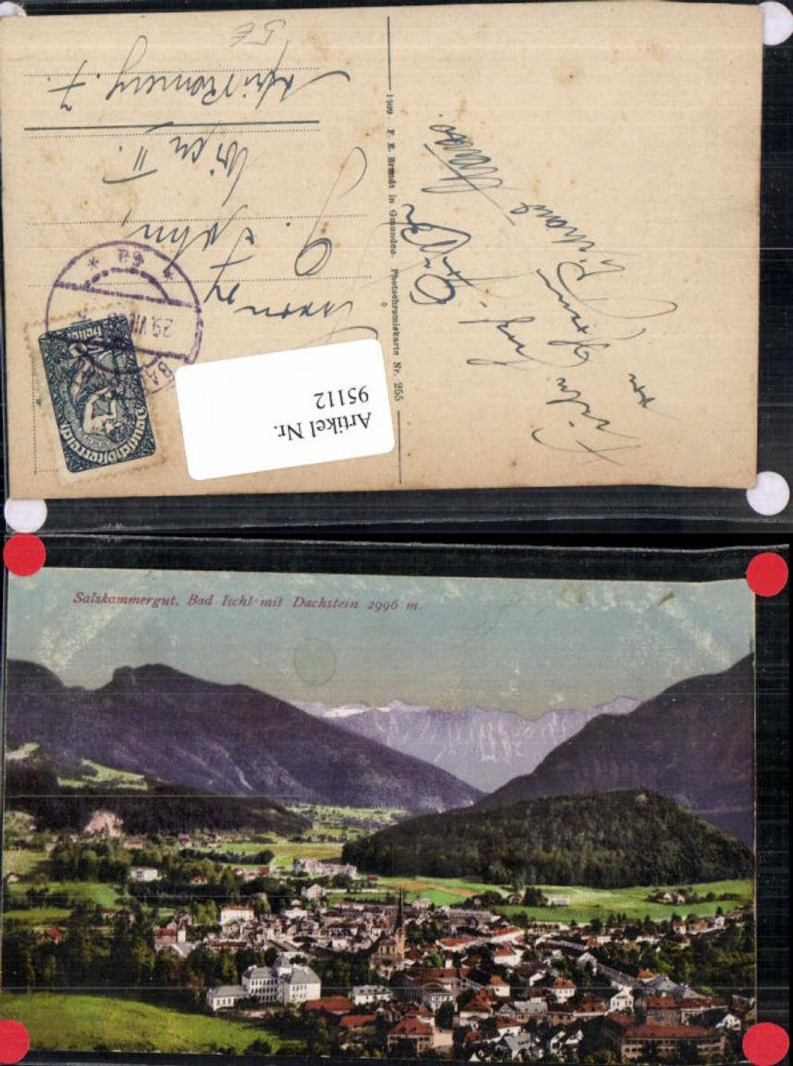 95112,Bad Ischl m. Dachstein pub Brandt 255