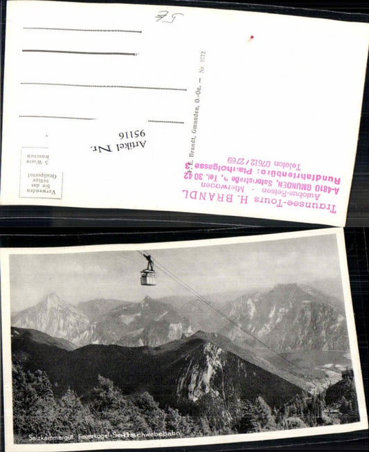 95116,Feuerkogel Seilbahn b. Ebensee