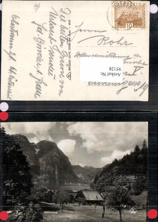 95128,Obertraun b. Radstadt Wiesenpartie pub Lenz 1679