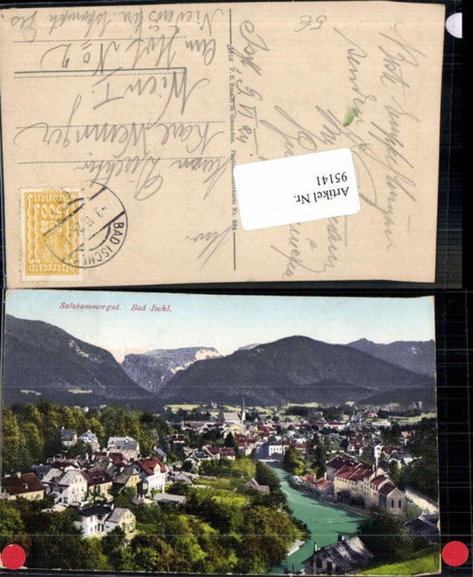 95141,Bad Ischl Tolle Ansicht pub Brandt 684