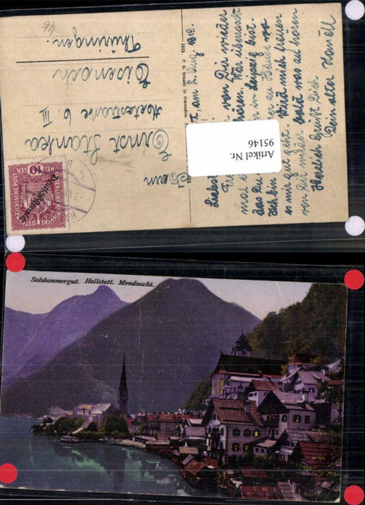 95146,Hallstatt Partie Mondnacht pub Brandt 764