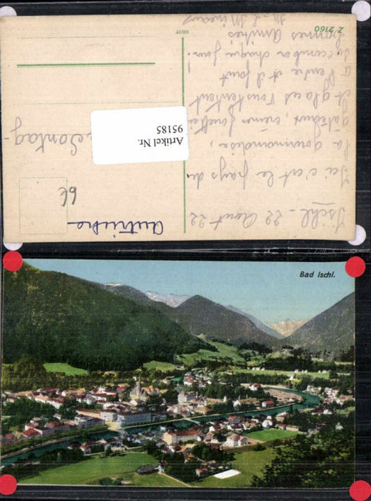 95185,Bad Ischl Tolle Karte COLOR pub Zieher Z2160
