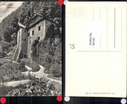 95195,Hallstatt Museum Partie Brandt Nr 1942