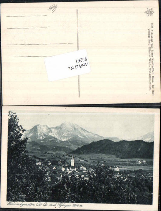 95261,Windischgarsten m. Pyhrgas 1923