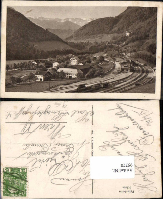 95270,Pyhrnbahn bei Klaus Bahnhof pub Brandt 0184