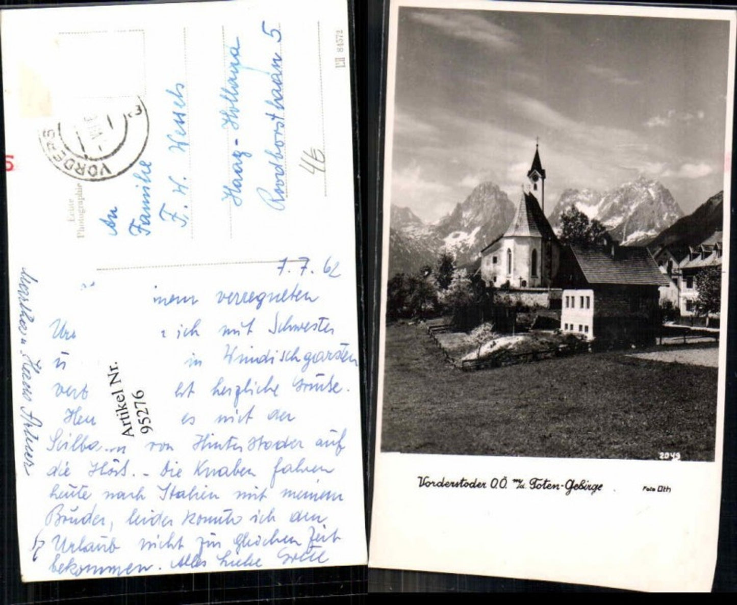 95276,Vorderstoder m. Toten Gebirge