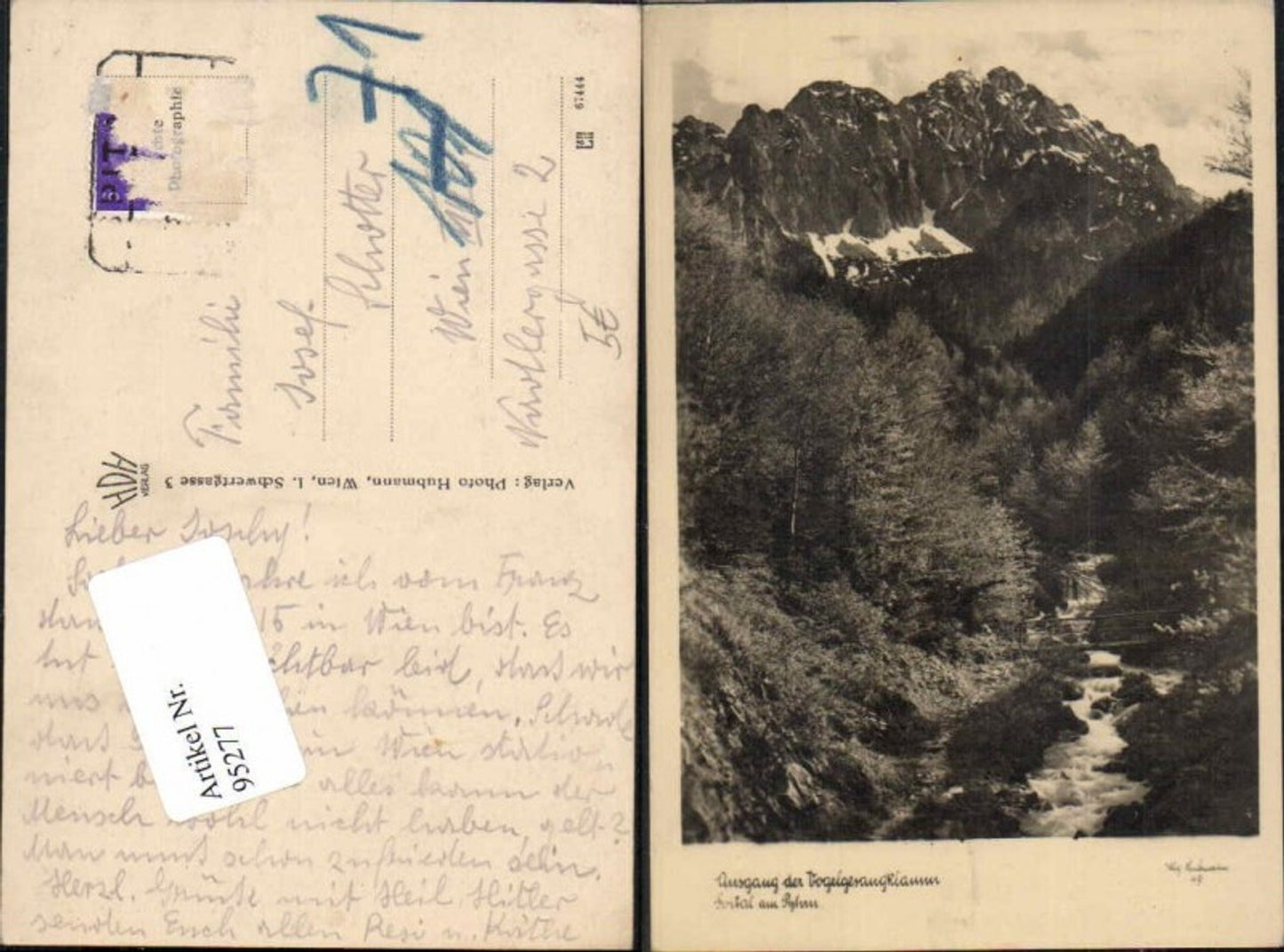 95277,Vogelsangklamm b. Spital am pyhrn