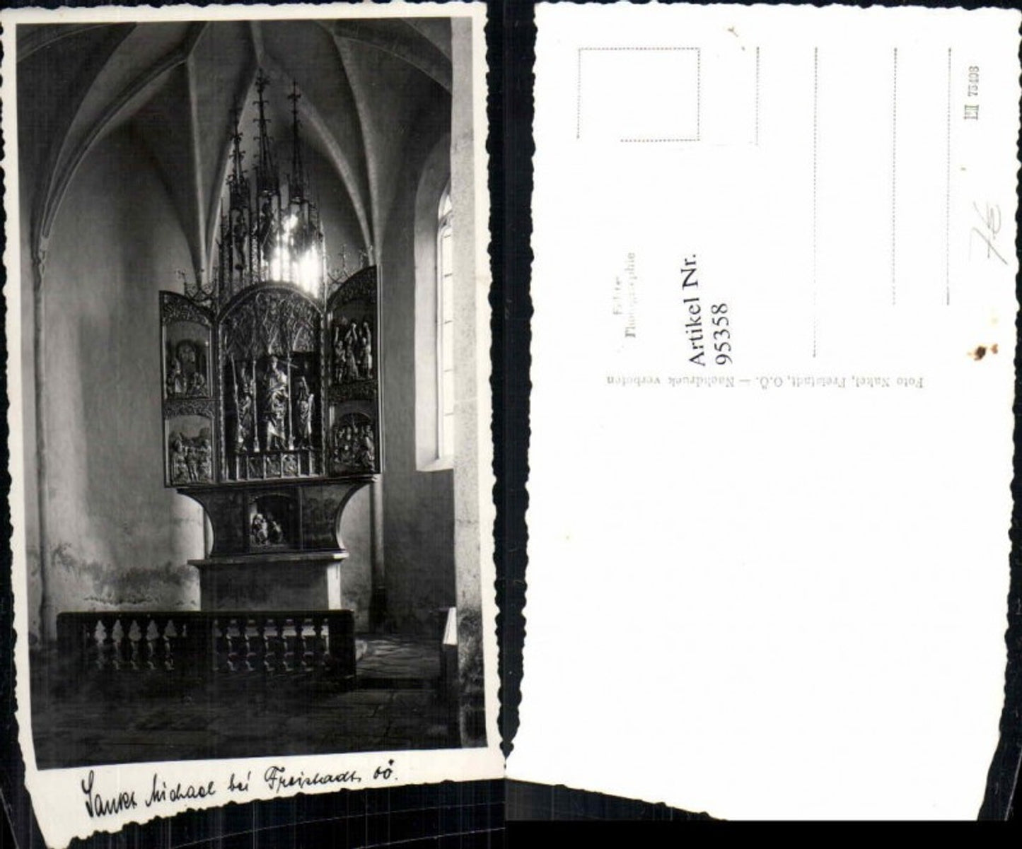 95358,St Michael bei Freistadt Kirche Alztar
