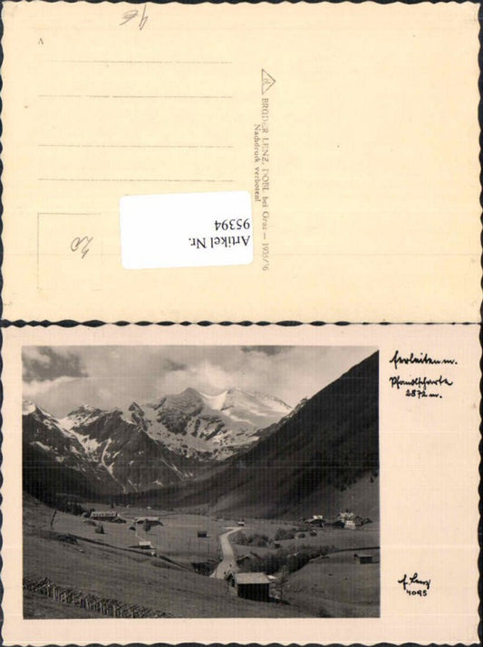 95394,Ferleiten m. Pfandlscharte 1930