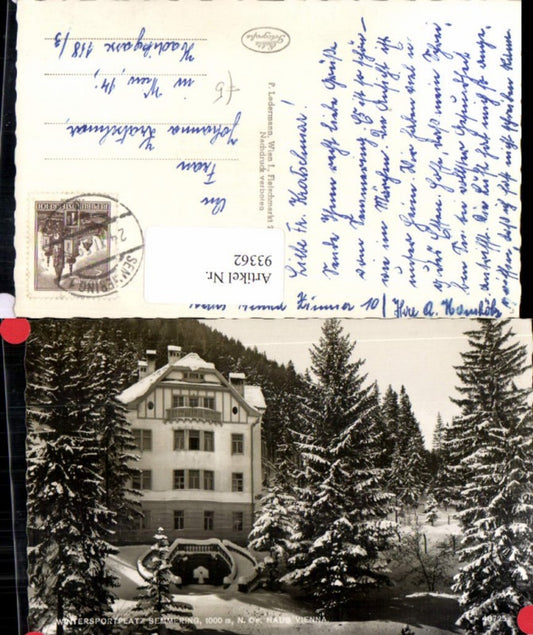 93362,Semmering Hotel Vienna Detailansicht