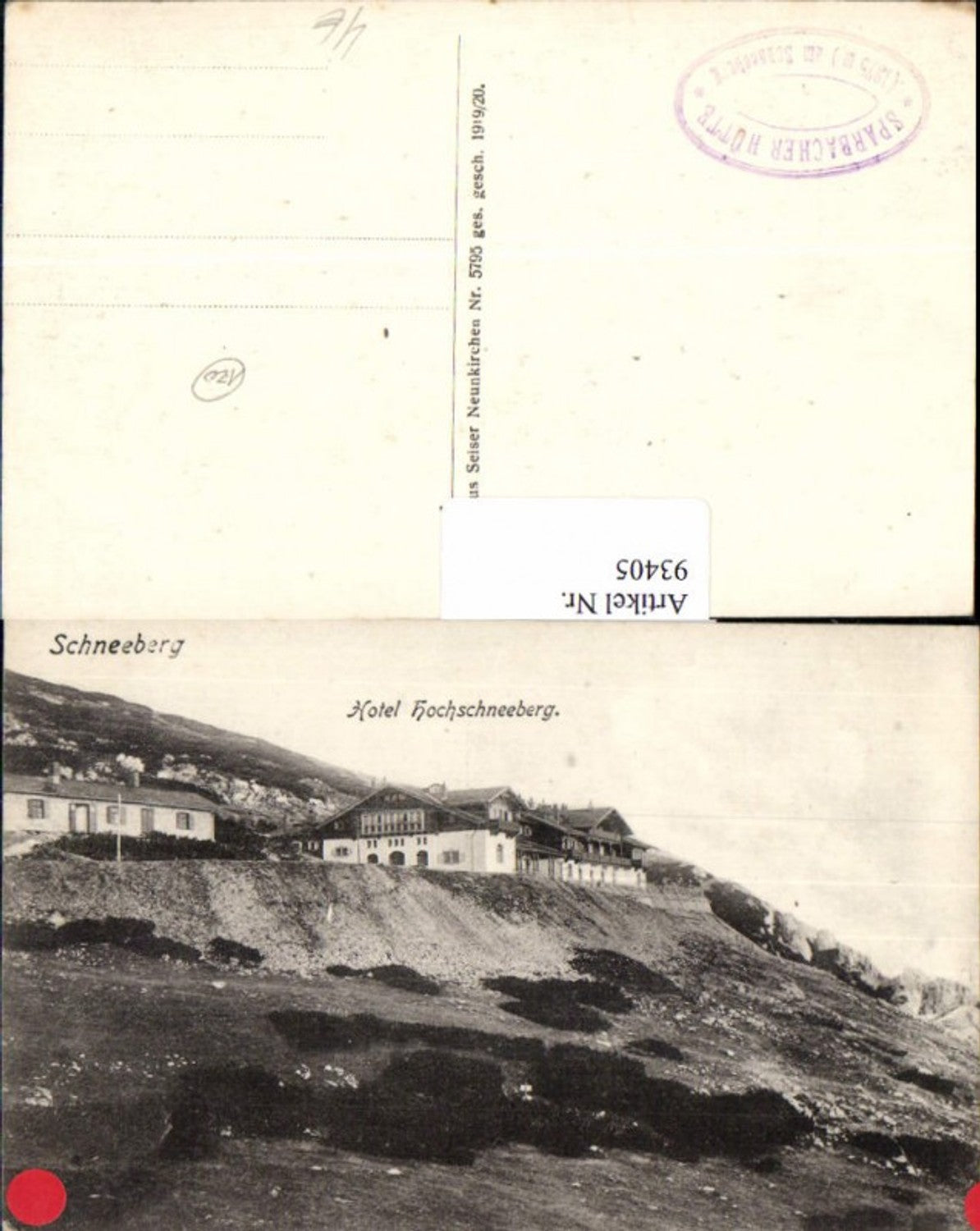 93405,Schneeberg Puchberg Hotel Hochschneeberg