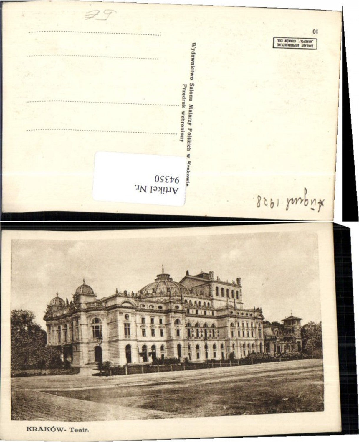 94350,Krakow Krakau Teatr Theater