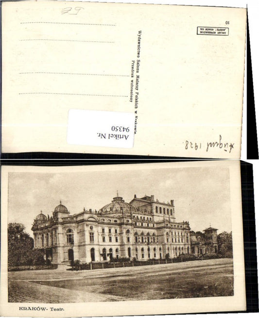 94350,Krakow Krakau Teatr Theater