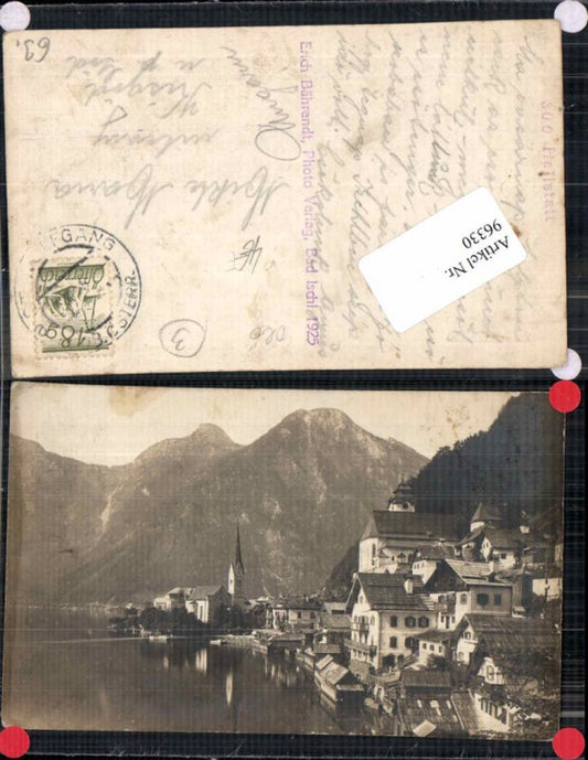 96330,Tolle FotoAK Hallstatt Partie 1925