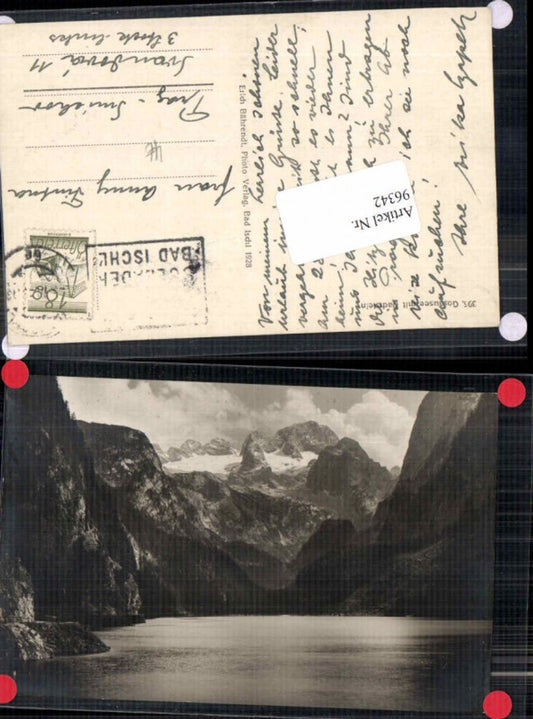 96342,Gosausee Gosau m. Dachstein 1928