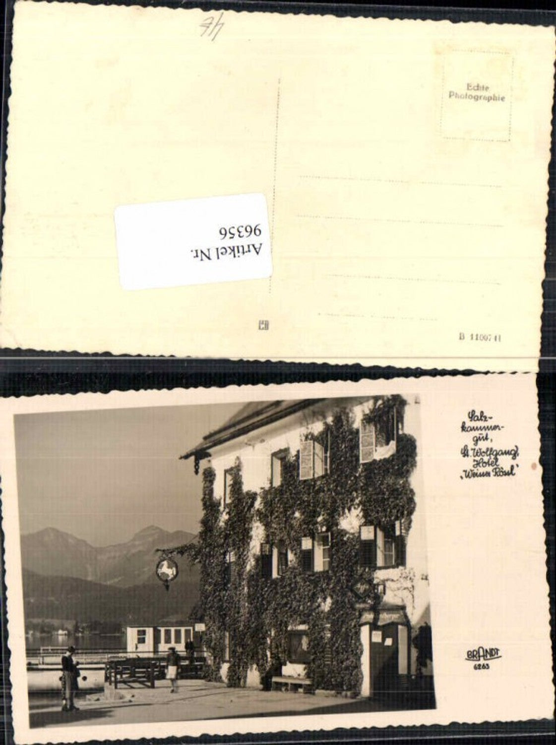 96356,St Wolfgang Weisses Rössl Landungsplatz Brandt 6263