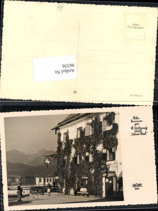 96356,St Wolfgang Weisses Rössl Landungsplatz Brandt 6263