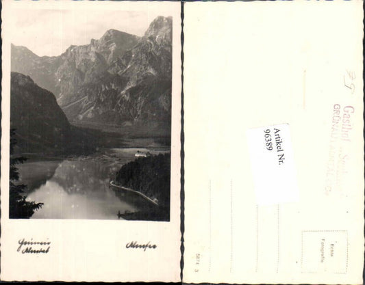 96389,Grünau im Almtal Almsee 1930