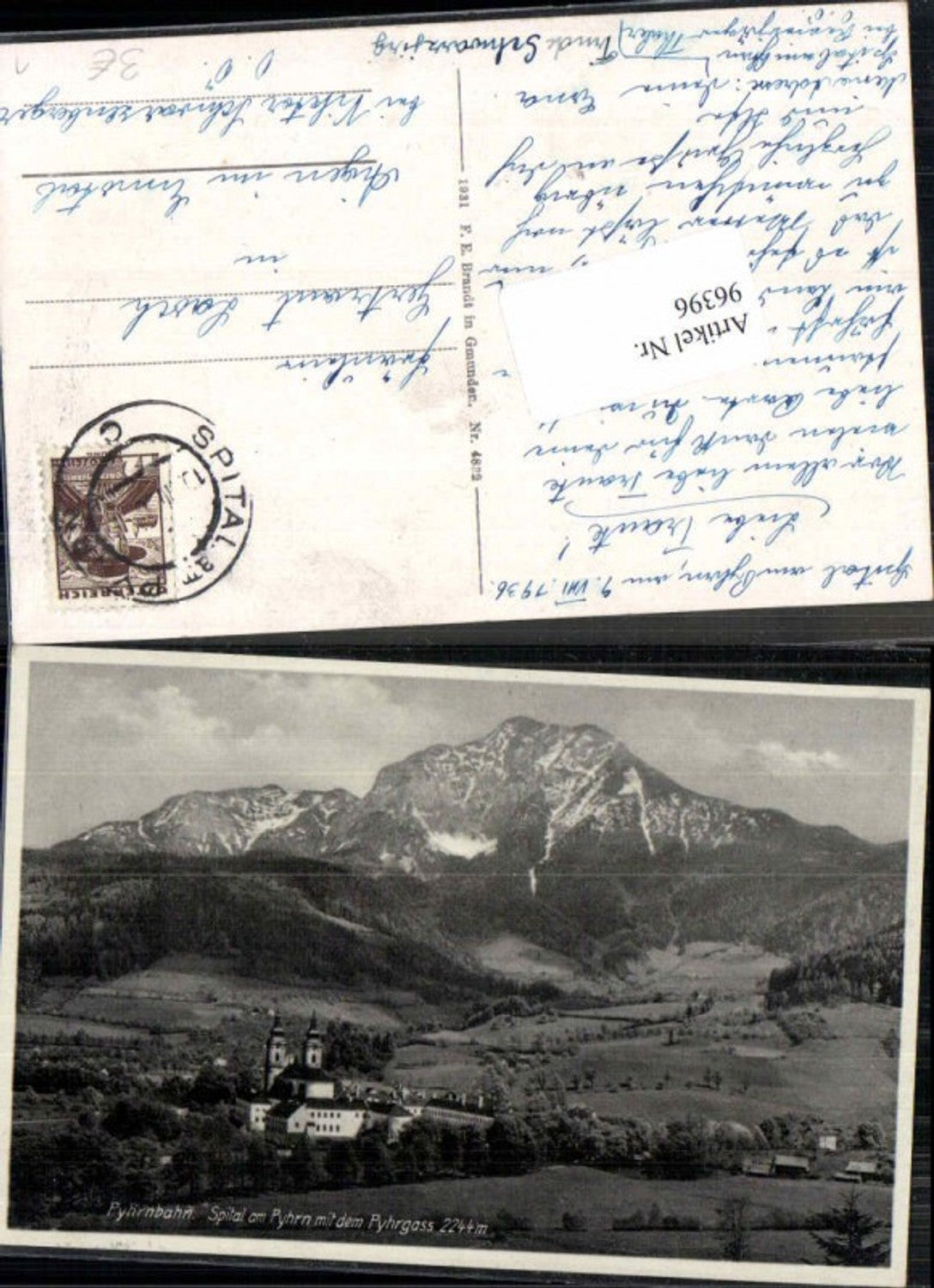 96396,Pyhrnbahn Spital am Pyhrn m. Pyhrgass