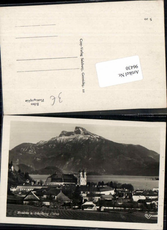 96430,Mondsee m. Schafberg pub Cosy Nr s20