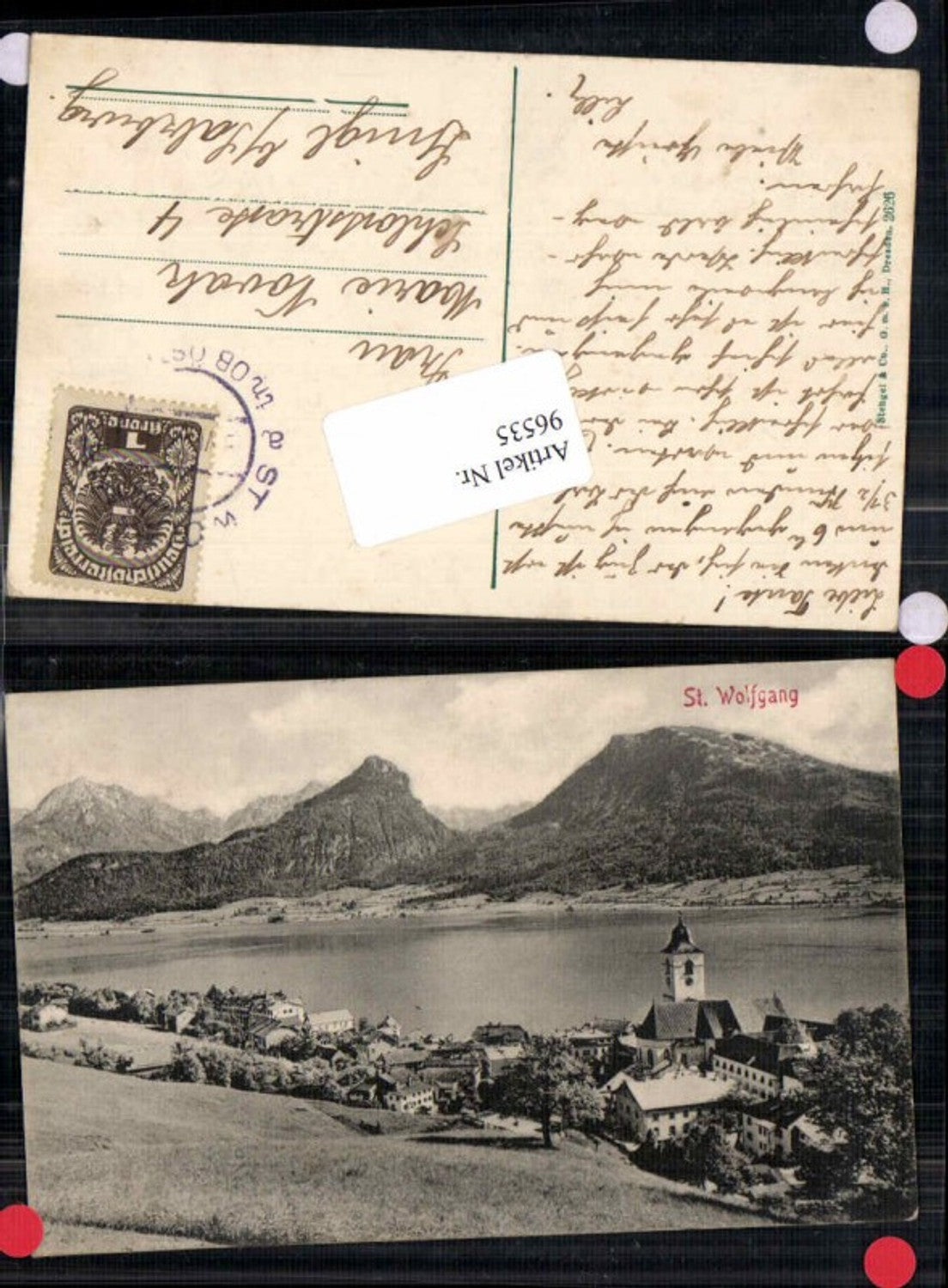 96535,St Wolfgang am Wolfgangsee 1910