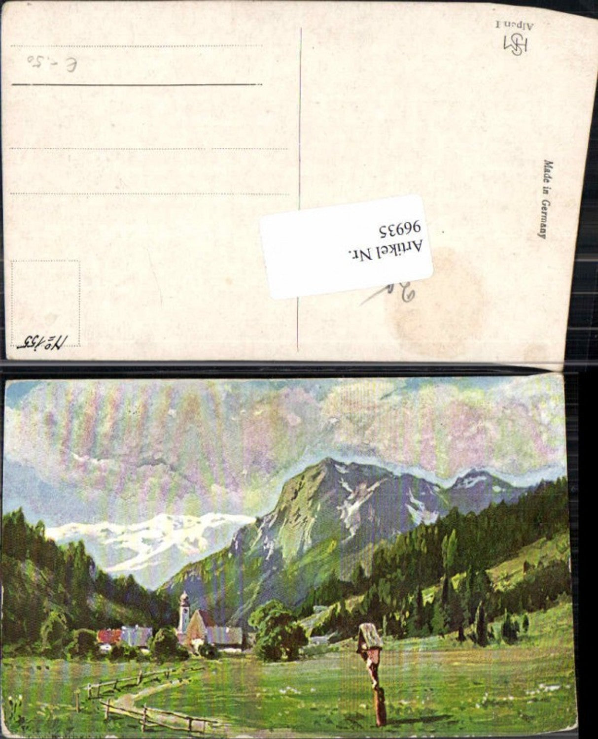 96935,Splitgerber jun. Tirol Tolles Bergdorf Marterl