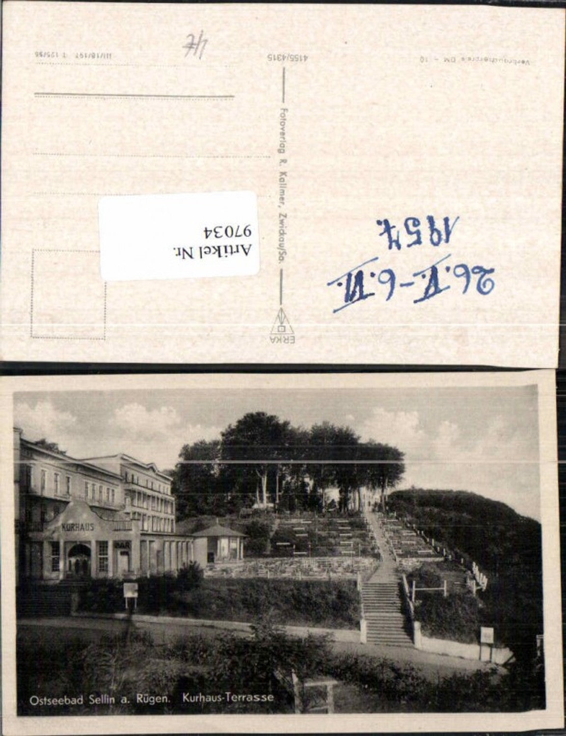 97034,Ostseebad Sellin auf Rügen Terrasse