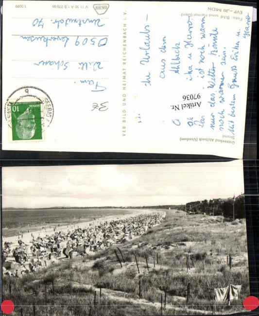 97036,Ostseebad Ahlbeck Usedom Strand Heringsdorf